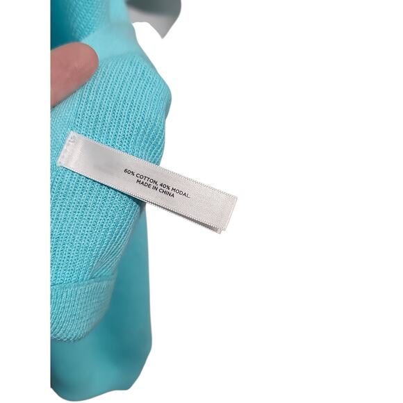 Talbots Blue Ombre Ruana Wrap One Size NWT - Picture 4 of 5